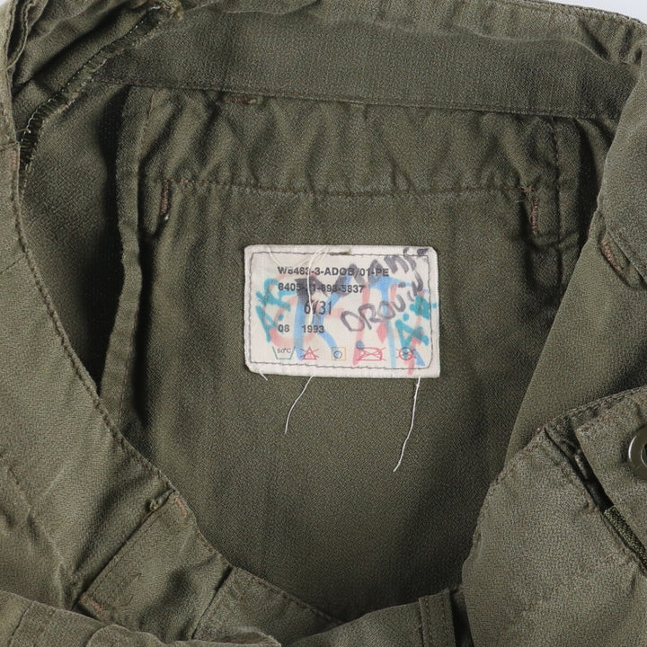 Canadian Military Cargo Pants Women's XL (W31) Zipper Fly unclear Khaki type sage green Vintage Second Hand