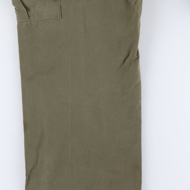 Canadian Military Cargo Pants Women's XL (W31) Zipper Fly unclear Khaki type sage green Vintage Second Hand