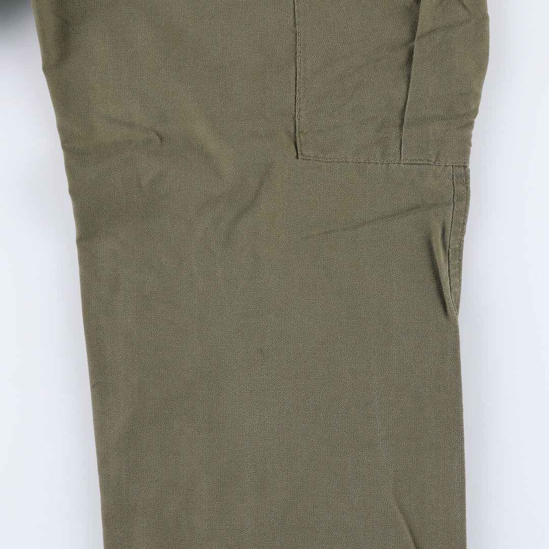 Canadian Military Cargo Pants Women's XL (W31) Zipper Fly unclear Khaki type sage green Vintage Second Hand
