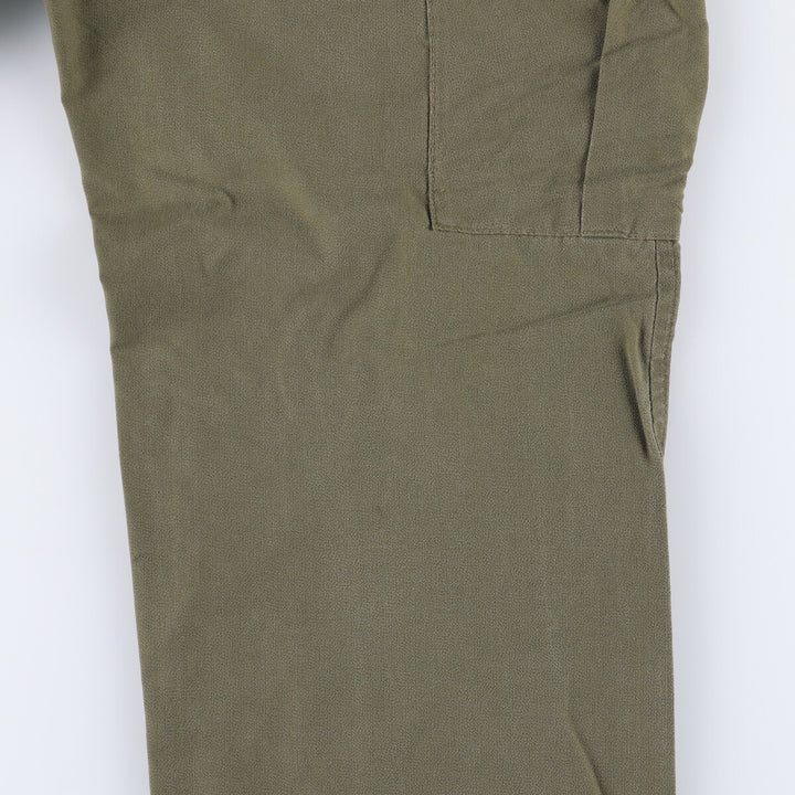 Canadian Military Cargo Pants Women's XL (W31) Zipper Fly unclear Khaki type sage green Vintage Second Hand