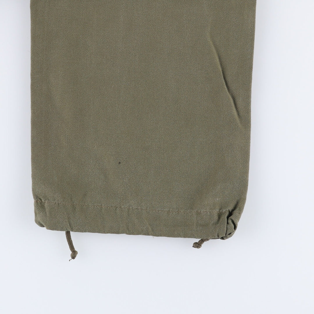 Canadian Military Cargo Pants Women's XL (W31) Zipper Fly unclear Khaki type sage green Vintage Second Hand