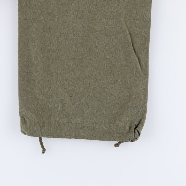 Canadian Military Cargo Pants Women's XL (W31) Zipper Fly unclear Khaki type sage green Vintage Second Hand