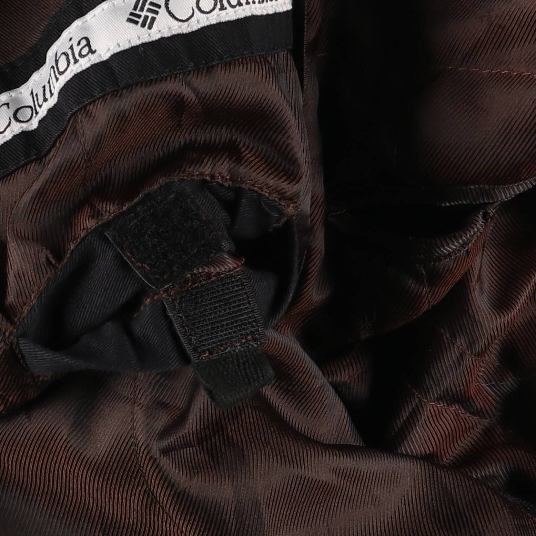 00'S Columbia Leather Coat Men's XL genuine leather black type Vintage Second Hand