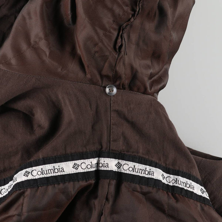 00'S Columbia Leather Coat Men's XL genuine leather black type Vintage Second Hand