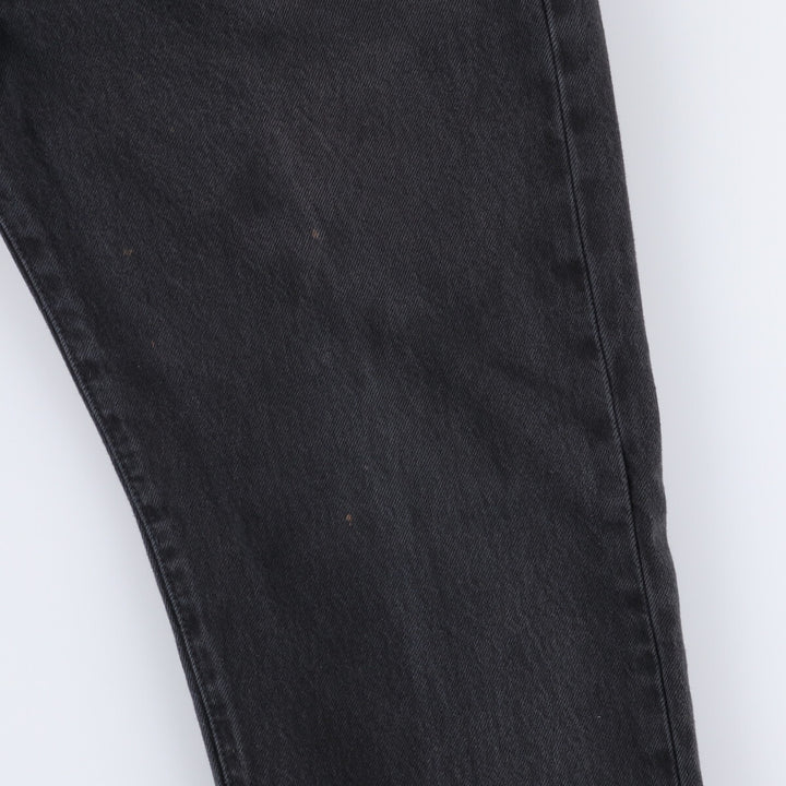 Levi's 501 Black Denim Straight Denim Pants for Men, W34 equivalent cotton black type Vintage Second Hand