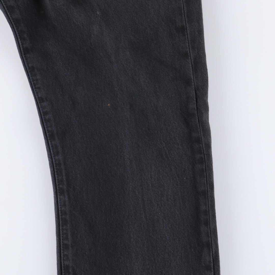 Levi's 501 Black Denim Straight Denim Pants for Men, W34 equivalent cotton black type Vintage Second Hand