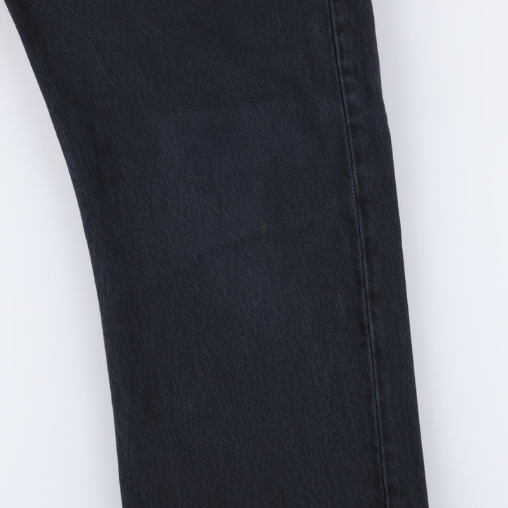 Levi's 501 Euro Model Black Denim Straight Denim Pants Men's W34 cotton black type Vintage Second Hand