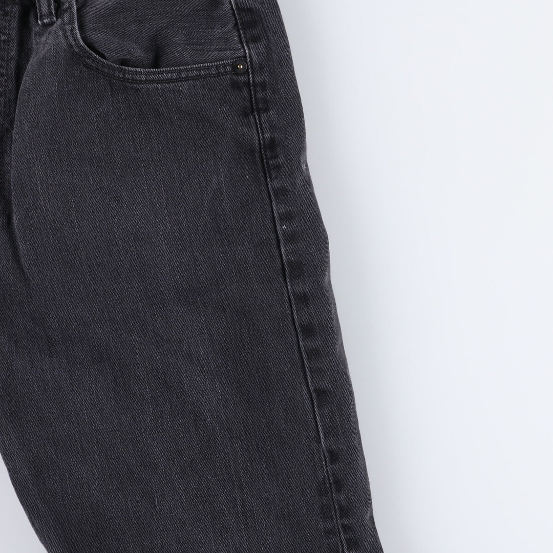 Levi's 501 Black Denim Straight Denim Pants for Men, W33 equivalent cotton black type Vintage Second Hand