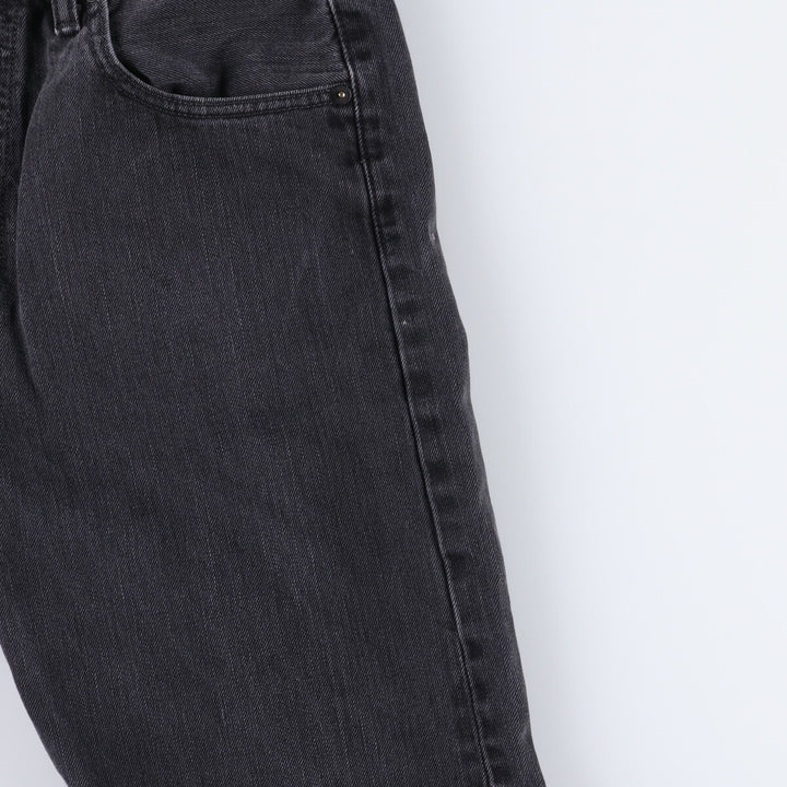 Levi's 501 Black Denim Straight Denim Pants for Men, W33 equivalent cotton black type Vintage Second Hand