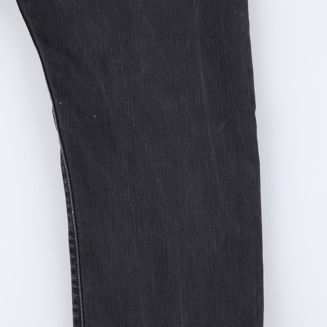 Levi's 501 Black Denim Straight Denim Pants for Men, W33 equivalent cotton black type Vintage Second Hand