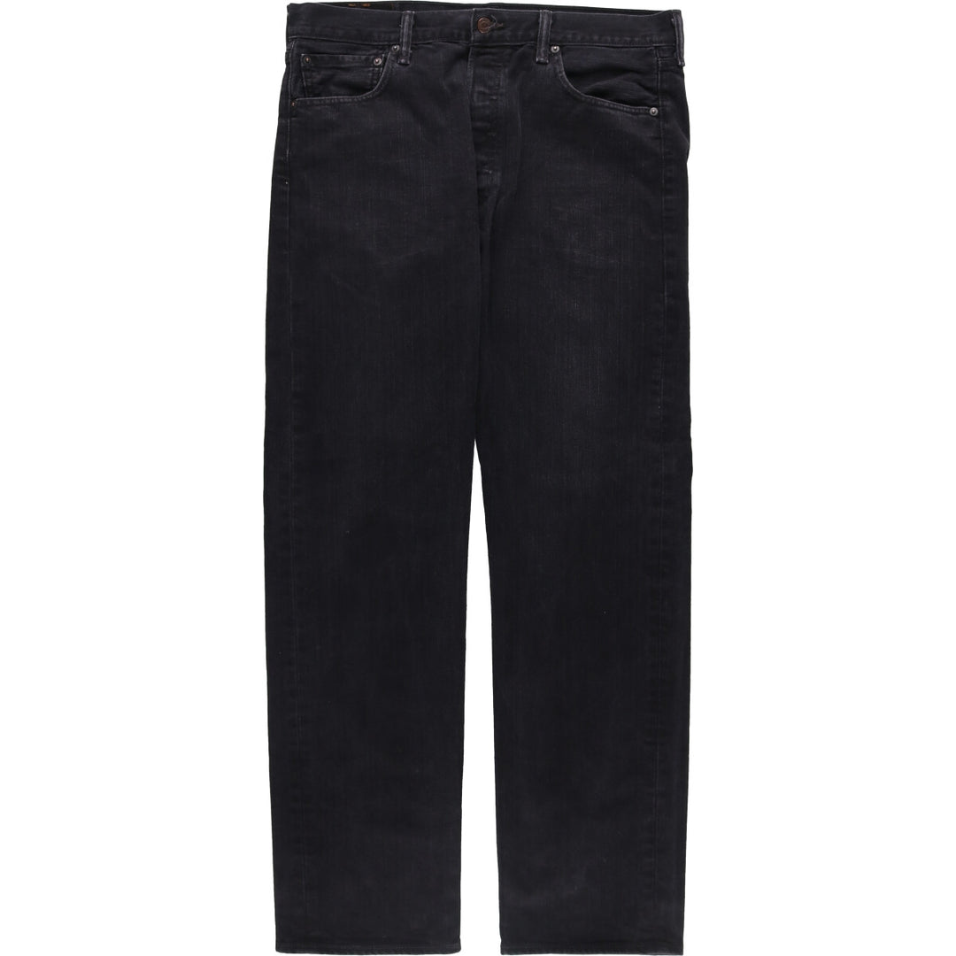 Levi's 501 Black Denim Straight Denim Pants for Men, W37 cotton black type Vintage Second Hand