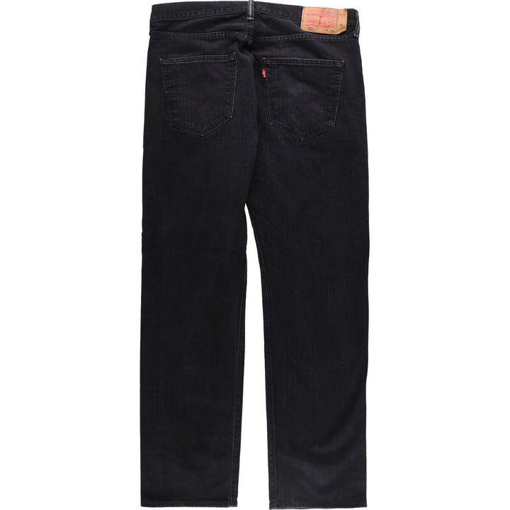 Levi's 501 Black Denim Straight Denim Pants for Men, W37 cotton black type Vintage Second Hand