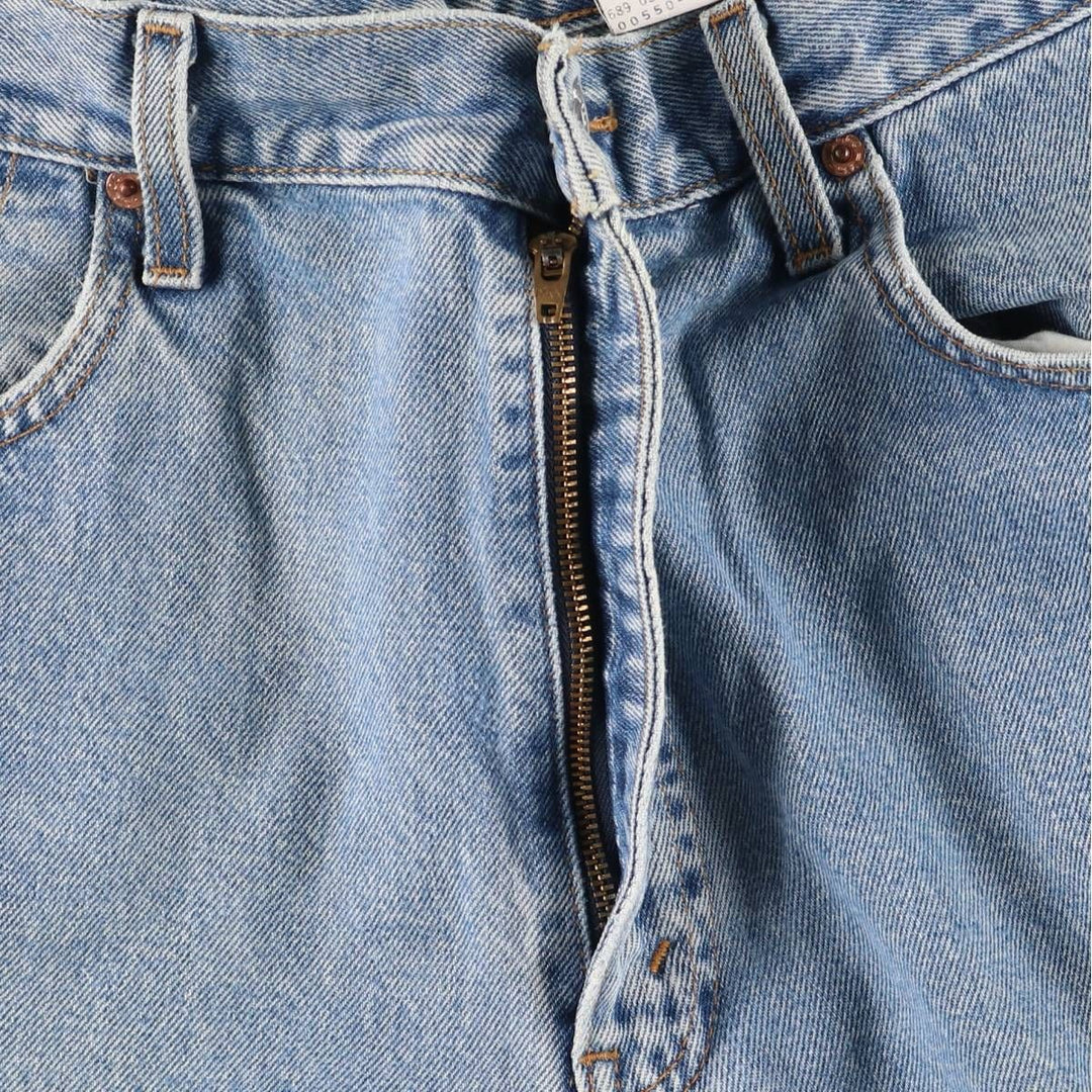 00'S Levi's 550 Relaxed Fit Tapered Denim Pants for Men, W35 cotton Blue type light blue Vintage Second Hand