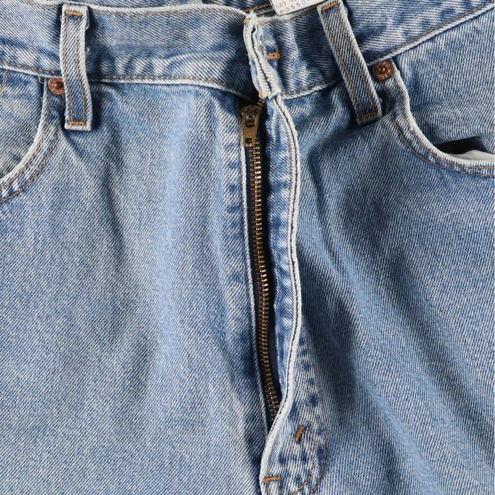 00'S Levi's 550 Relaxed Fit Tapered Denim Pants for Men, W35 cotton Blue type light blue Vintage Second Hand