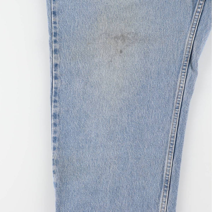 00'S Levi's 550 Relaxed Fit Tapered Denim Pants for Men, W35 cotton Blue type light blue Vintage Second Hand