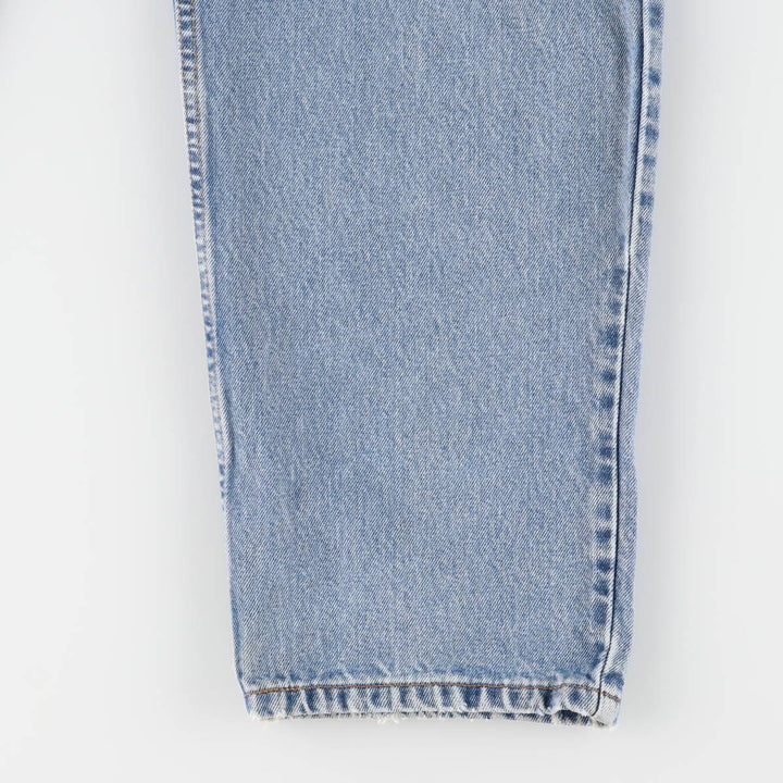 00'S Levi's 550 Relaxed Fit Tapered Denim Pants for Men, W35 cotton Blue type light blue Vintage Second Hand