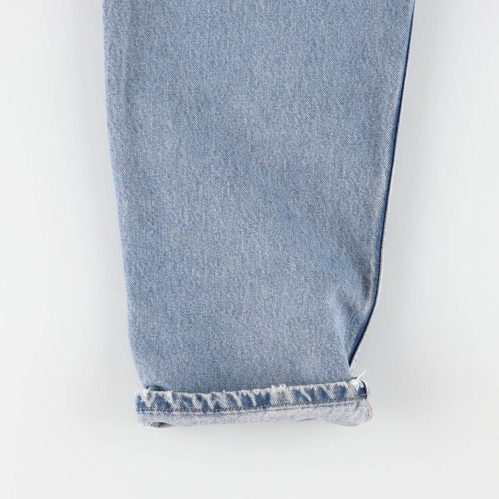 00'S Levi's 550 Relaxed Fit Tapered Denim Pants for Men, W35 cotton Blue type light blue Vintage Second Hand