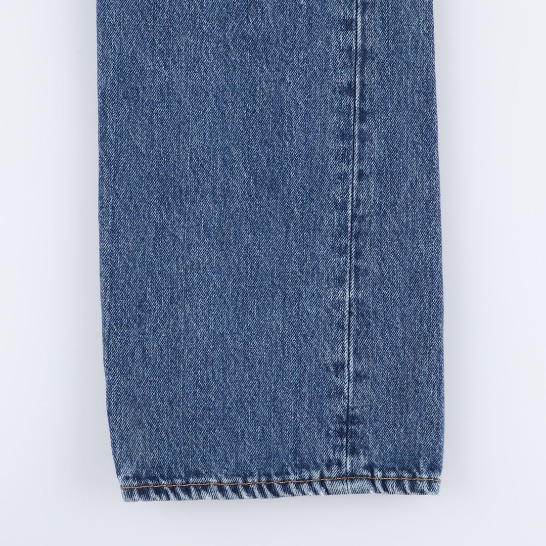 Levi's 501 straight denim pants for men, size W32 cotton blue type Vintage Second Hand