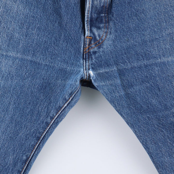 Levi's 501 Euro model straight denim pants for men, size W34 cotton blue type Vintage Second Hand