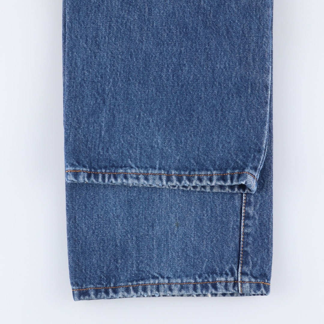 Levi's 501 Euro model straight denim pants for men, size W34 cotton blue type Vintage Second Hand