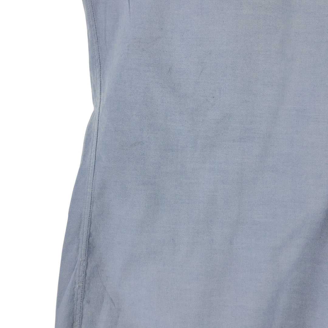 90'S Brooks Brothers MAKERS Long Sleeve Button Down Shirt Made in USA Men's Size L Vintage cotton Blue type light blue Vintage Second Hand
