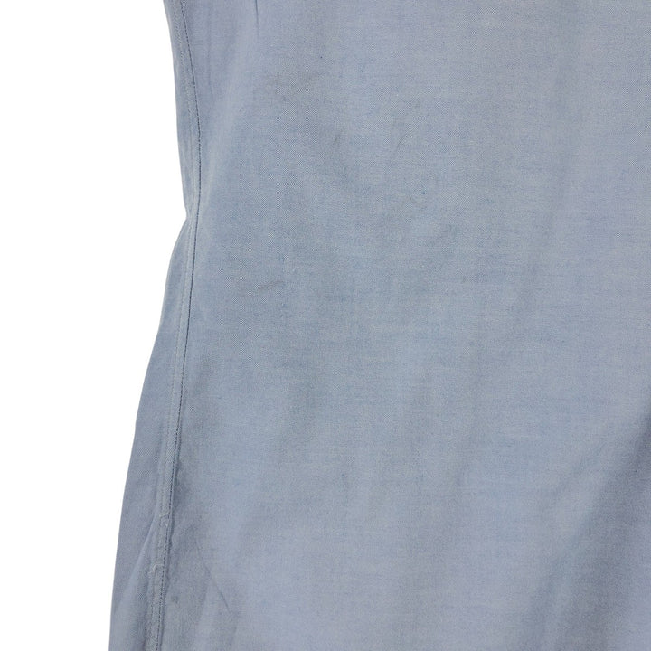 90'S Brooks Brothers MAKERS Long Sleeve Button Down Shirt Made in USA Men's Size L Vintage cotton Blue type light blue Vintage Second Hand