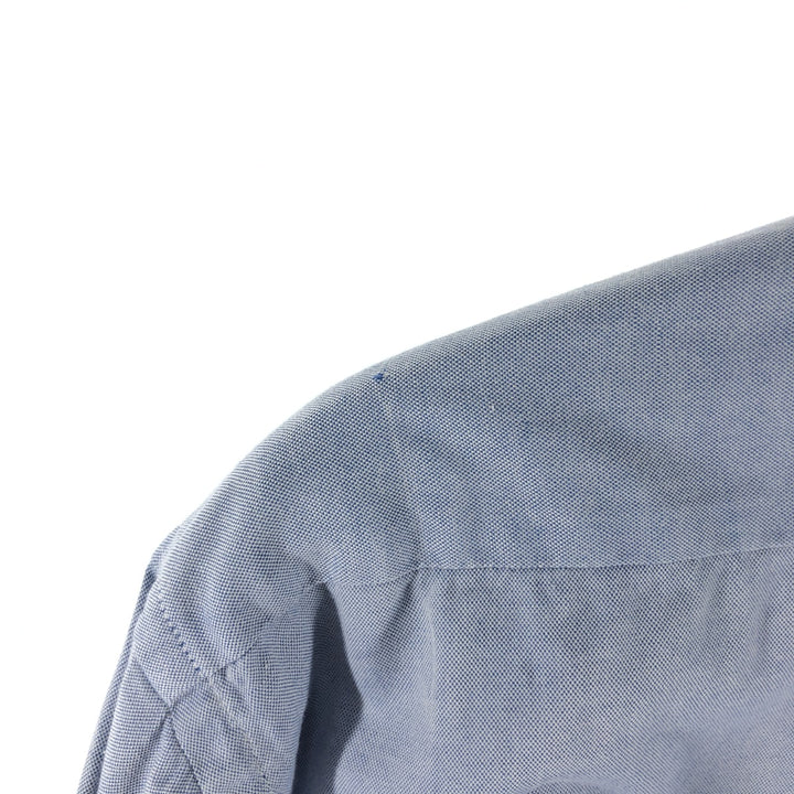 90'S Brooks Brothers MAKERS Long Sleeve Button Down Shirt Made in USA Men's Size L Vintage cotton Blue type light blue Vintage Second Hand