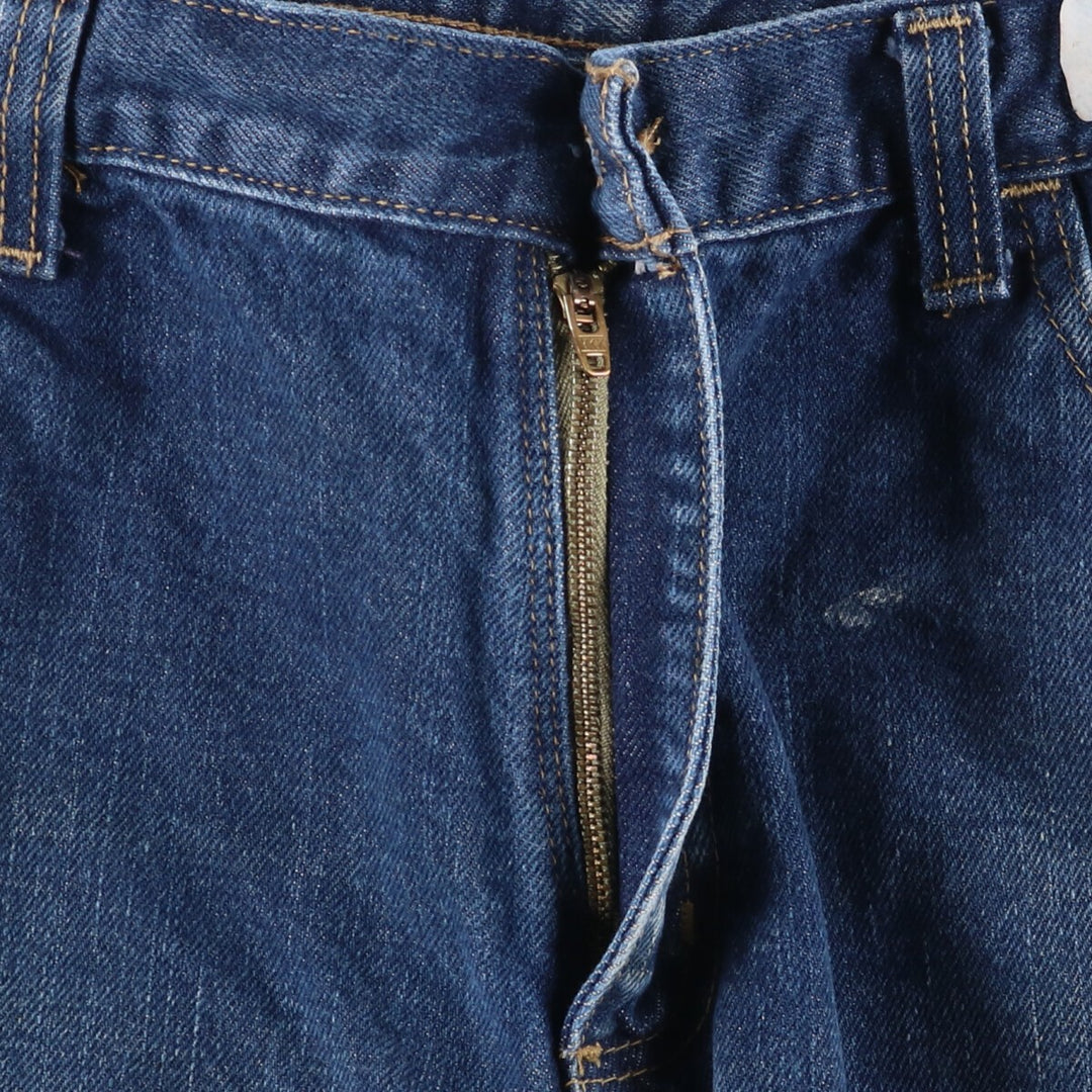 Carhartt FR Series Painted Tapered Denim Pants Men's W36 cotton blue type Vintage Second Hand