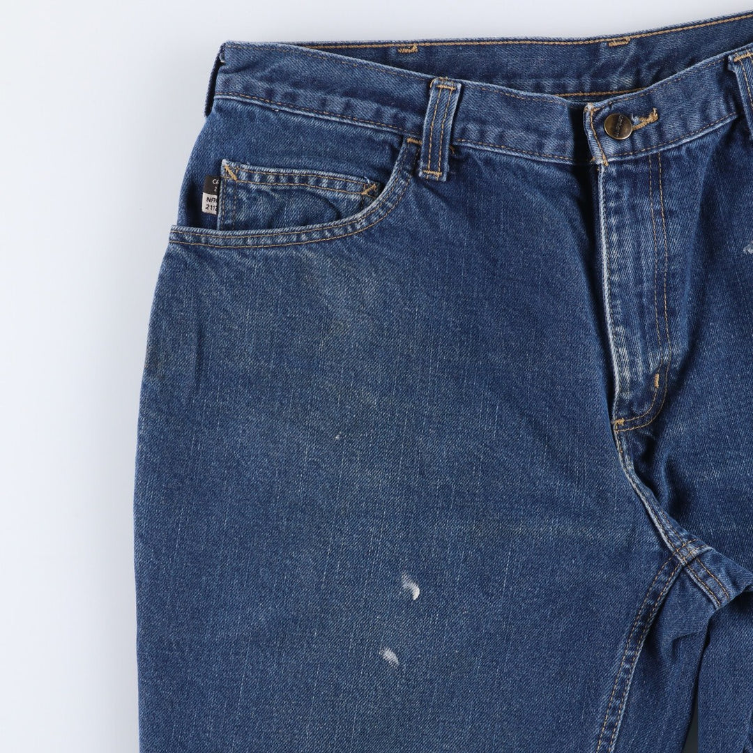 Carhartt FR Series Painted Tapered Denim Pants Men's W36 cotton blue type Vintage Second Hand