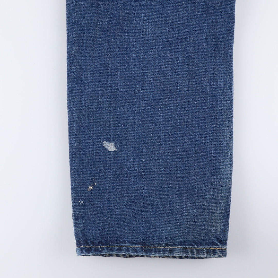 Carhartt FR Series Painted Tapered Denim Pants Men's W36 cotton blue type Vintage Second Hand