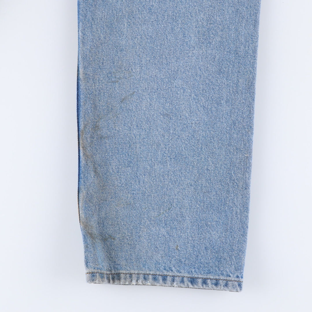 Carhartt Painted Tapered Denim Pants for Men, W35 cotton blue type Vintage Second Hand