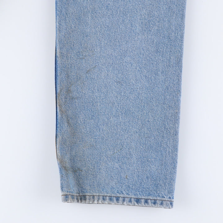 Carhartt Painted Tapered Denim Pants for Men, W35 cotton blue type Vintage Second Hand