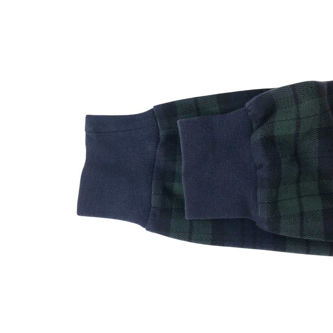 Ralph Lauren POLO by Ralph Lauren Long Sleeve Check Polo Shirt Men's S cotton Green type dark green Vintage Second Hand