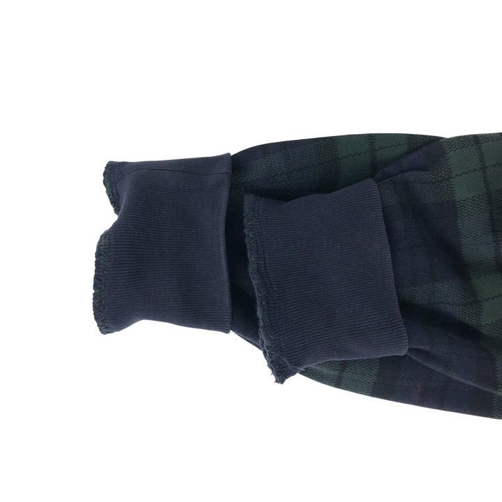 Ralph Lauren POLO by Ralph Lauren Long Sleeve Check Polo Shirt Men's S cotton Green type dark green Vintage Second Hand