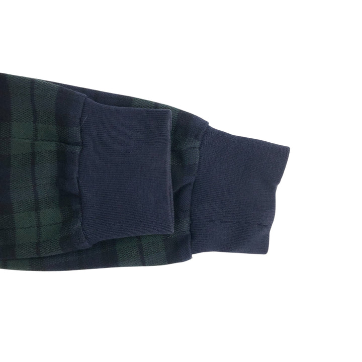 Ralph Lauren POLO by Ralph Lauren Long Sleeve Check Polo Shirt Men's S cotton Green type dark green Vintage Second Hand