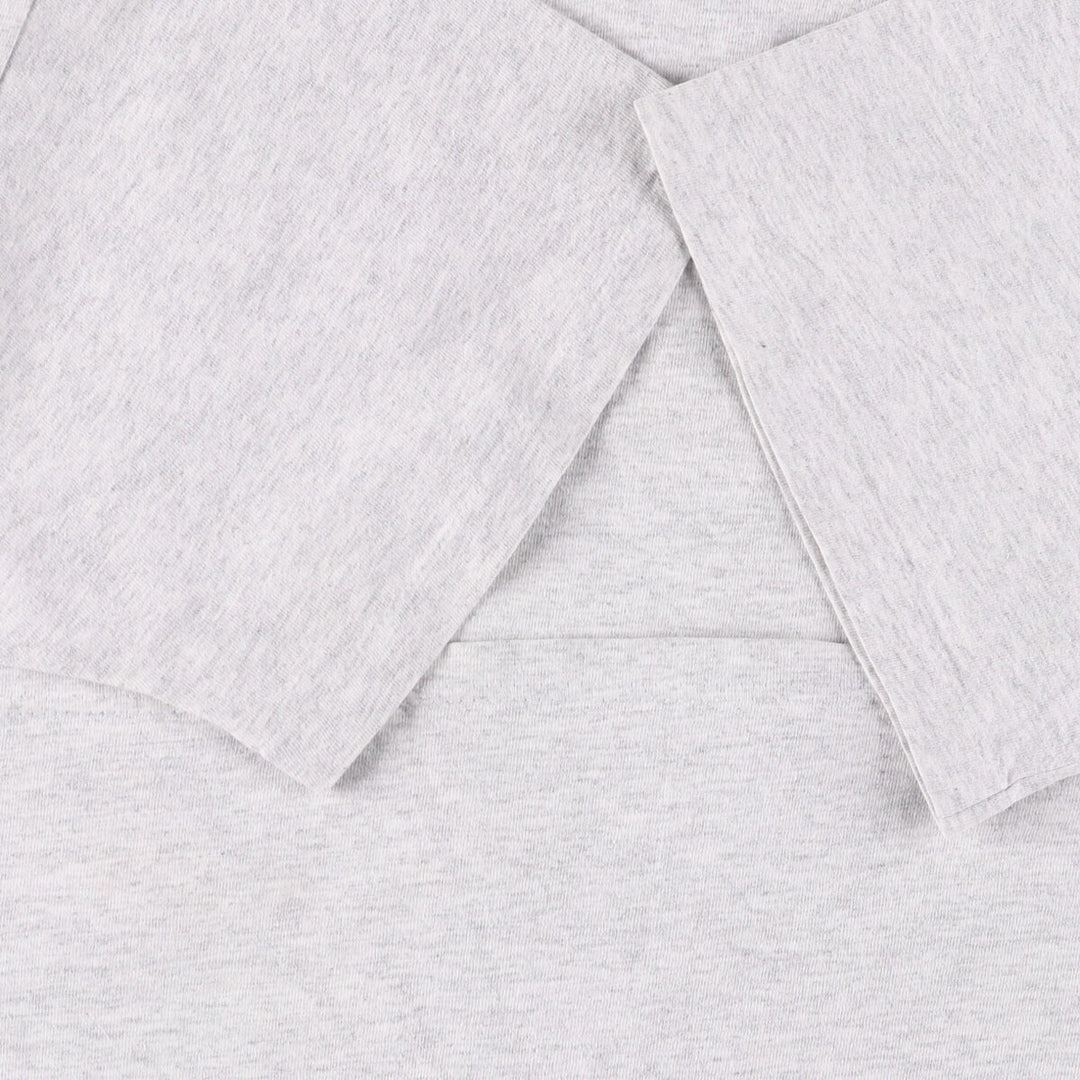 90'S HLMILLER Fish Pattern Back Print Animal T-Shirt Made in USA Men's XL Vintage cotton gray type Vintage Second Hand