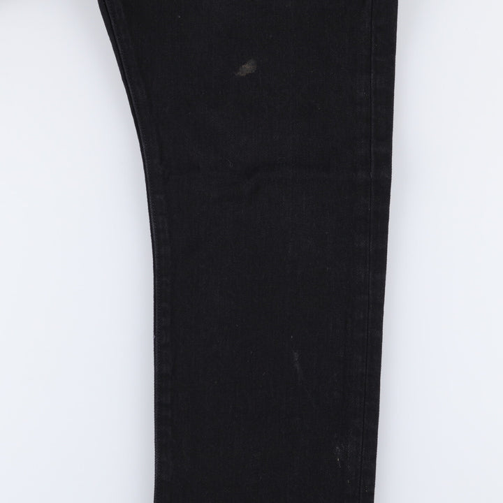 Levi's Levi's 501 Black Denim Straight Denim Pants Men's W32 equivalent cotton black type Vintage Second Hand