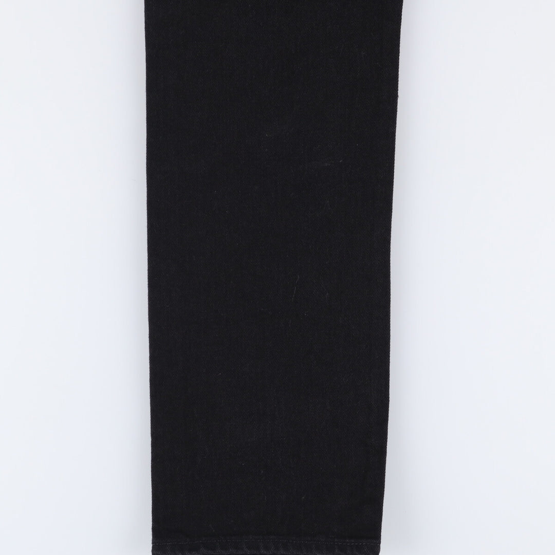 Levi's Levi's 501 Black Denim Straight Denim Pants Men's W32 equivalent cotton black type Vintage Second Hand