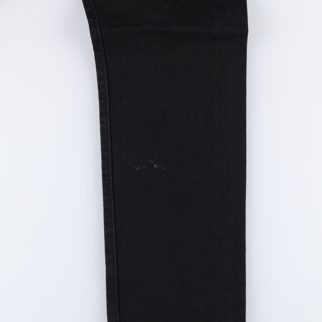 Levi's Levi's 501 Black Denim Straight Denim Pants Men's W32 equivalent cotton black type Vintage Second Hand
