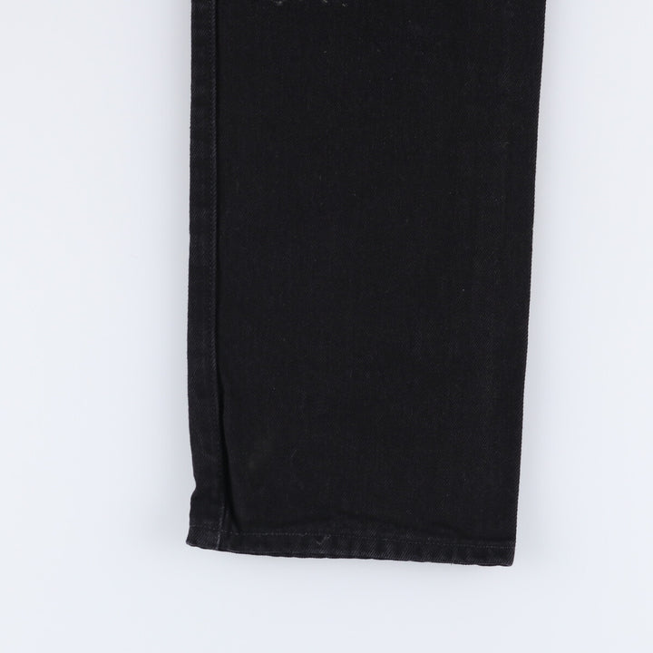 Levi's Levi's 501 Black Denim Straight Denim Pants Men's W32 equivalent cotton black type Vintage Second Hand