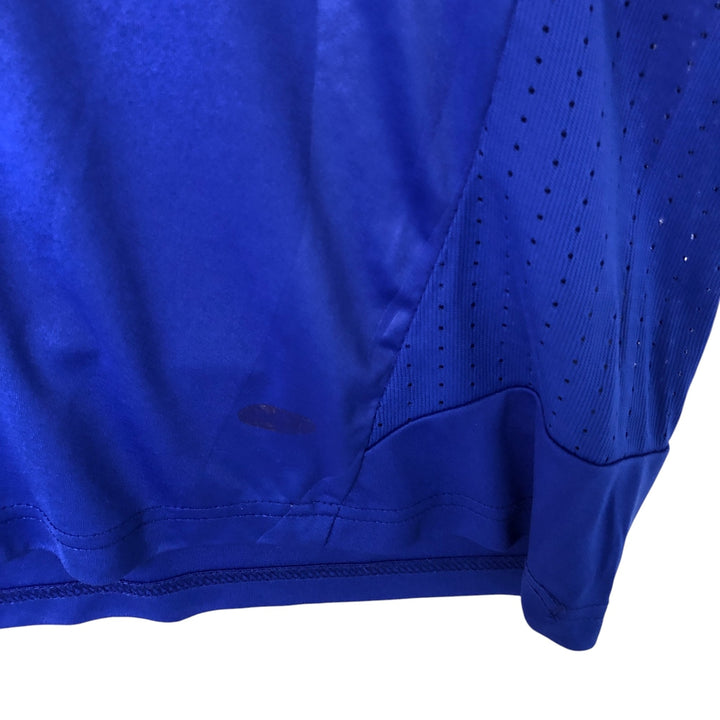 00'S Adidas France national soccer team uniform game shirt men's XL size polyester blue type Vintage Second Hand