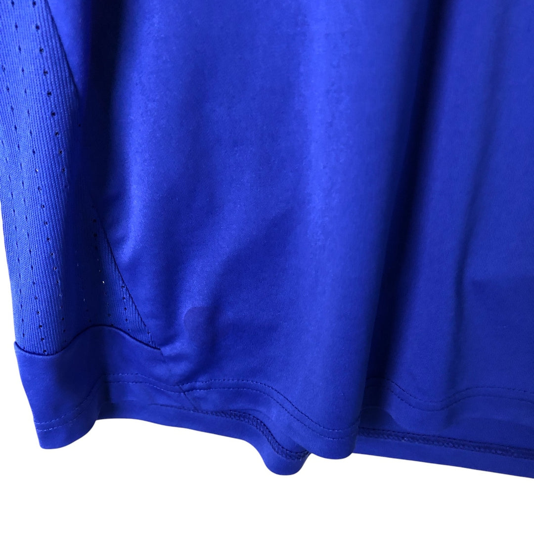 00'S Adidas France national soccer team uniform game shirt men's XL size polyester blue type Vintage Second Hand