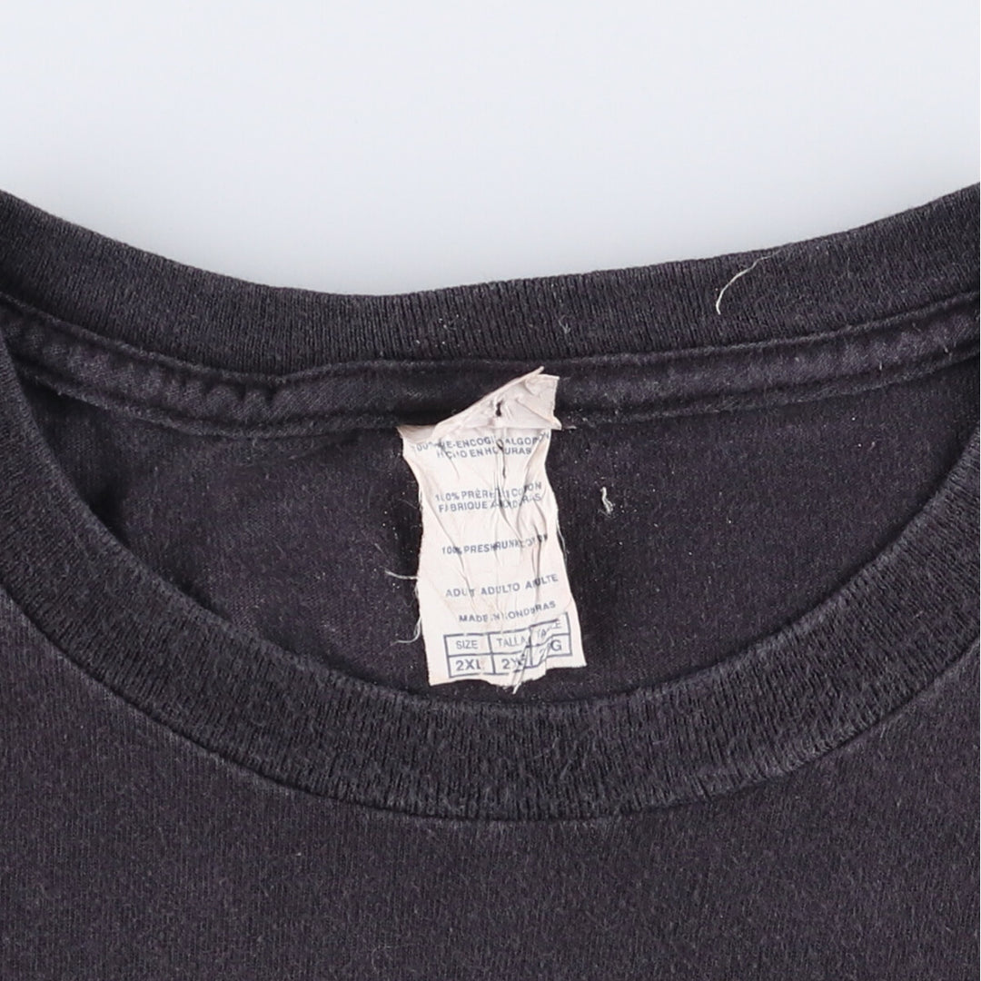 Delta DELTA JESUS CHRIST Jesus Christ Great Man T-shirt Men's XXL cotton black type Vintage Second Hand