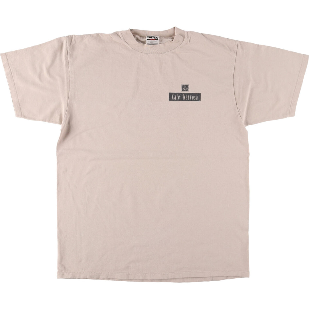 90'S TULTEX Frasier Movie T-Shirt Men's XL Vintage cotton Beige type Vintage Second Hand