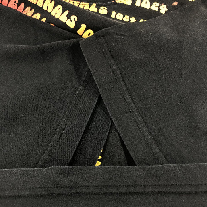 00'S Miskeen Originals Large Print T-Shirt Men's XL Size cotton black type Vintage Second Hand