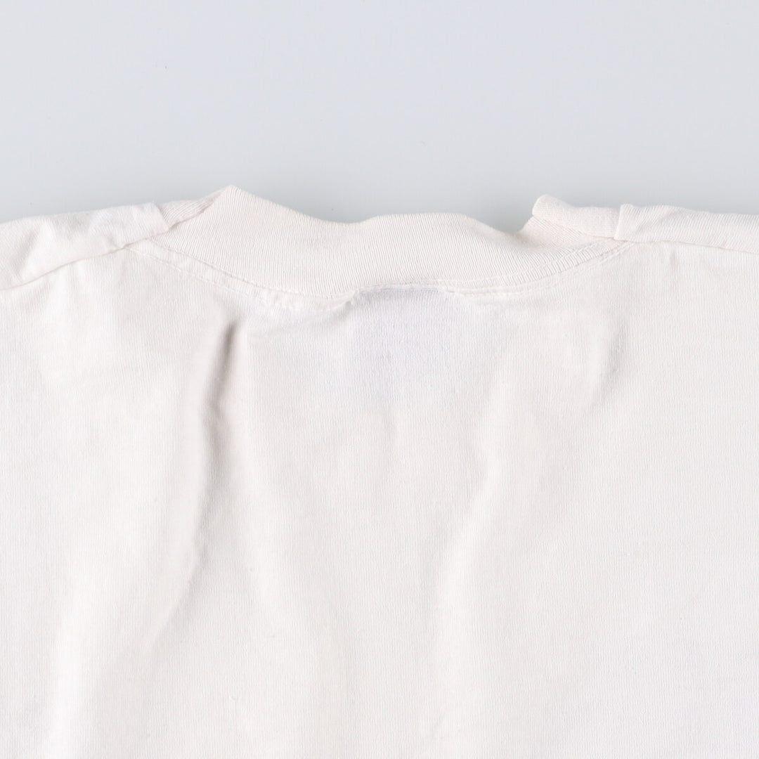 90'S Fruit of the Loom Best Band T-Shirt, Made in USA, Men's XL, Vintage cotton white type Vintage Second Hand