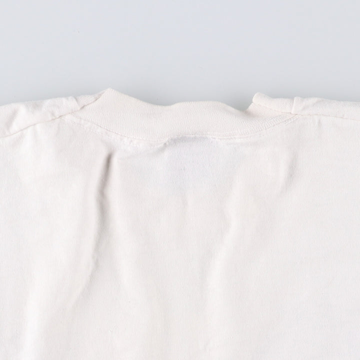 90'S Fruit of the Loom Best Band T-Shirt, Made in USA, Men's XL, Vintage cotton white type Vintage Second Hand