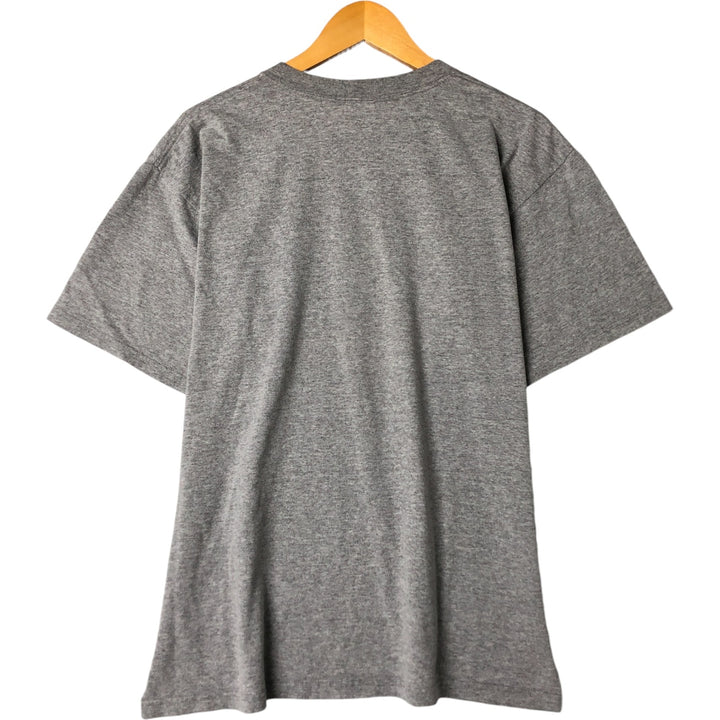 Anvil Printed T-shirt, Men's L size cotton gray type Vintage Second Hand