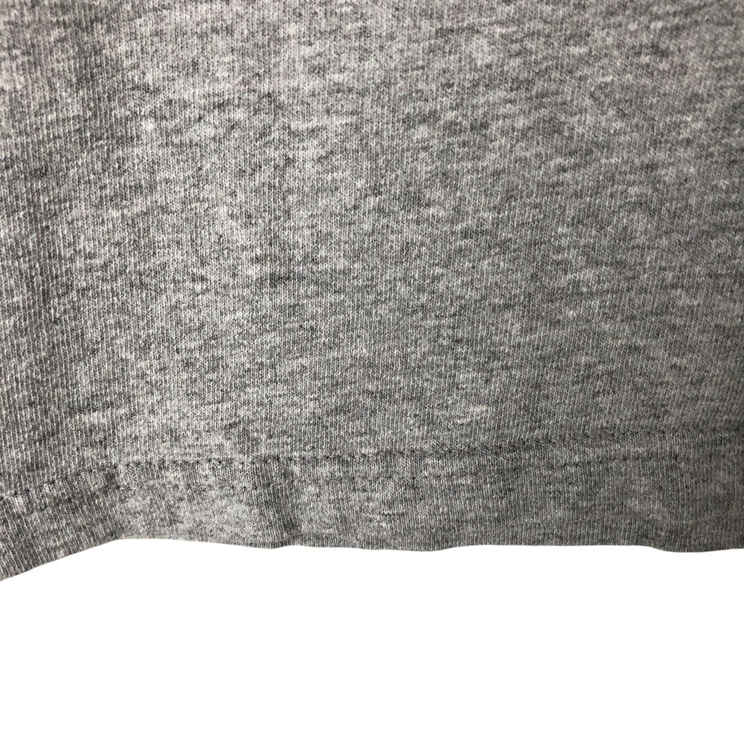 Anvil Printed T-shirt, Men's L size cotton gray type Vintage Second Hand