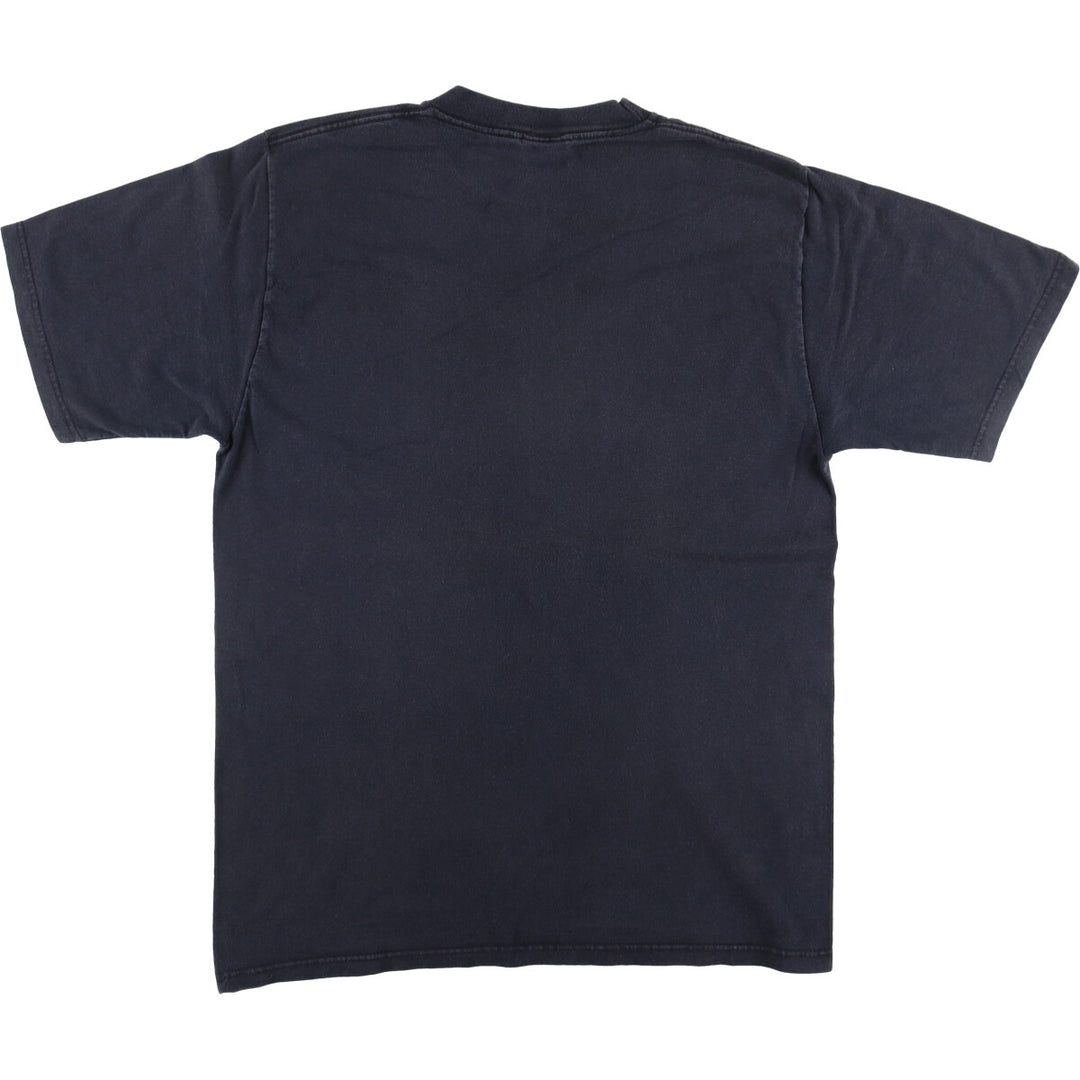 THE COTTON EXCHANGE USMC Military Print T-Shirt Made in USA Men's Size L cotton black type Vintage Second Hand